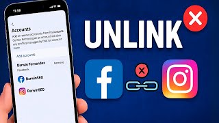 How To Unlink Instagram From Facebook Account - Update 2025