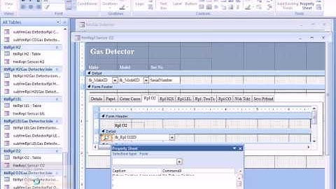 Customizing Dropdown Lists and Detail Forms in Designer for Microsoft Access created databases