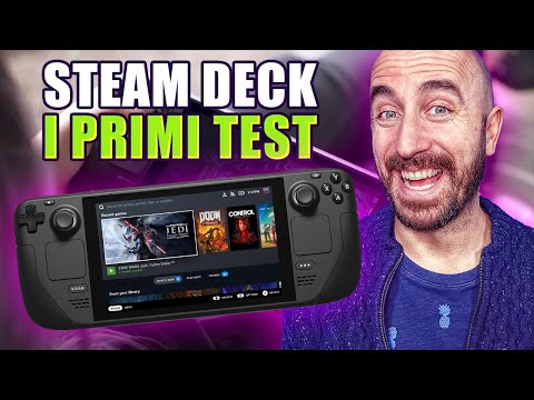 Steam Deck è INCREDIBILE: i primi test della console Valve