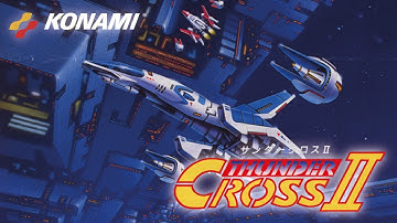 Thunder Cross II (Arcade) 1 ALL Clear - No Autofire