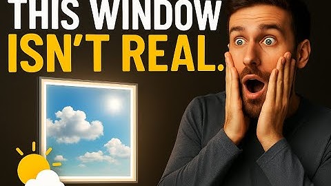 This Window Syncs With Time and Weather… and It’s Not Real | Meet Vindow - the Smart Virtual Window