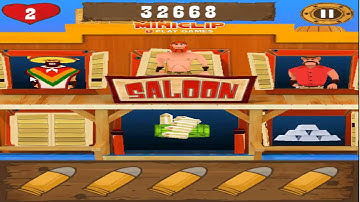Top Shootout: The saloon - Gameplay 56k score