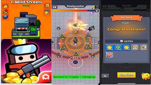 Survivor!.io Chapter 1 Gameplay!