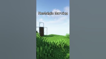 Thumbnail of Minecraft NOSTALGIA #shorts