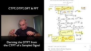 DSP Topic 7: Deriving the DTFT from the CTFT