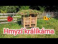 Hmyzí hotel - domek, výroba z palet