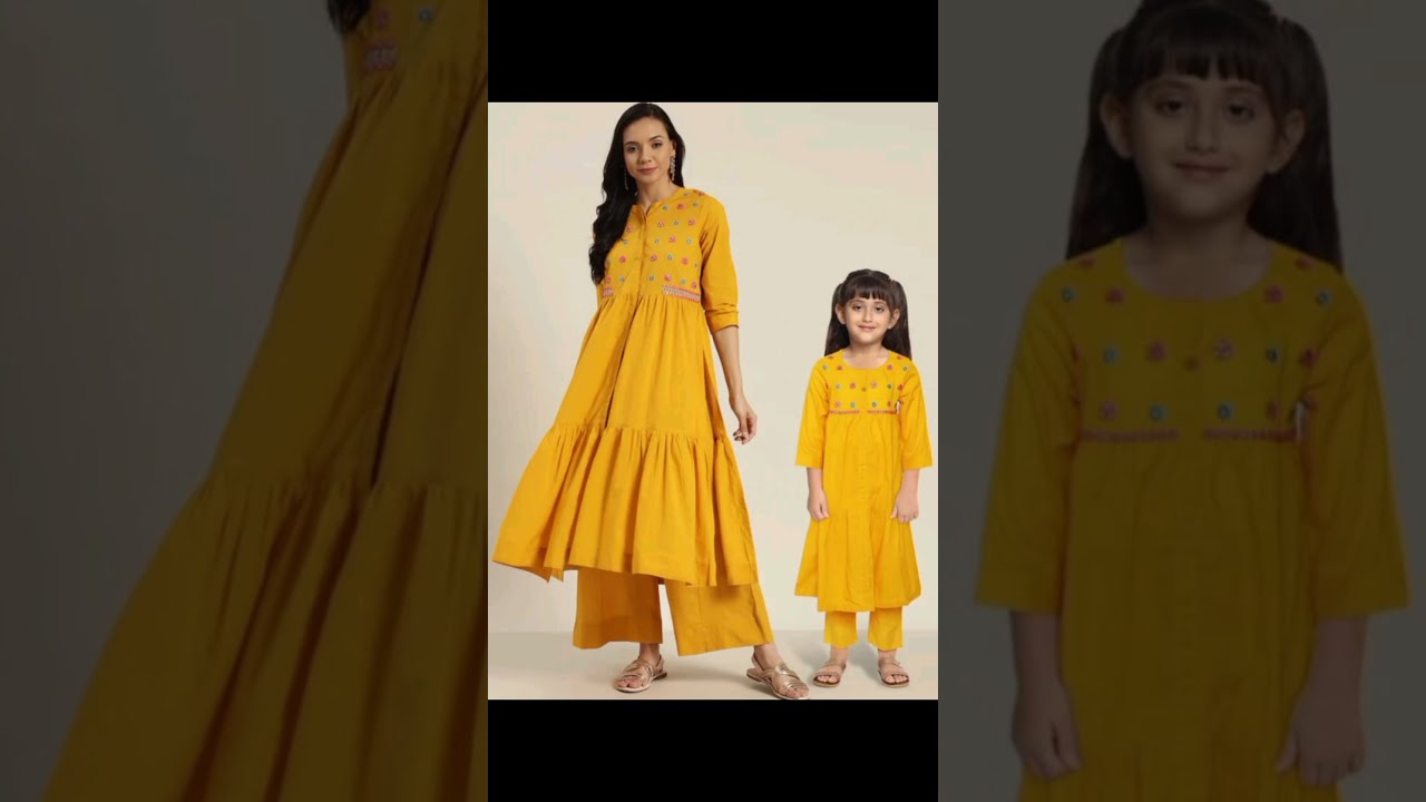 mom and daughter collection collection' s myntra# myntra dress haul