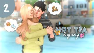 hot tea legacy challenge! EP O2│Sims 4: LP │cozy gameplay en español