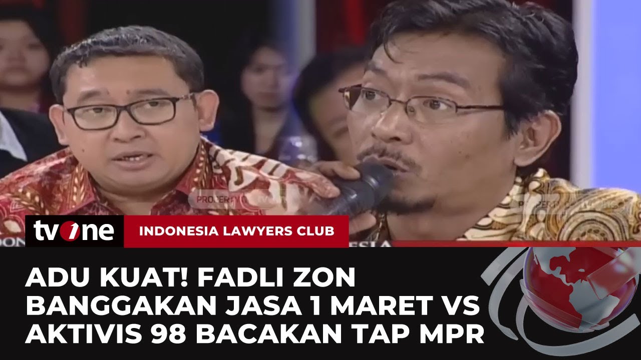 Debat Jasa Soeharto: Antara Era 1949 vs Era 1998 | tvOne
