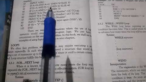 Use of logical Operators