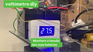 voltimetro diy na caxinha