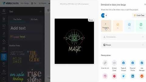 HOW TO CREATE LOGO AND INTRO  SUPER EASY WITH VISTACREATE