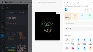 HOW TO CREATE LOGO AND INTRO  SUPER EASY WITH VISTACREATE