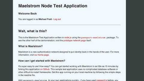 Project Maelstrom - Prototype 1
