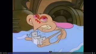 ren from ren and stimpy eating a bar of soap