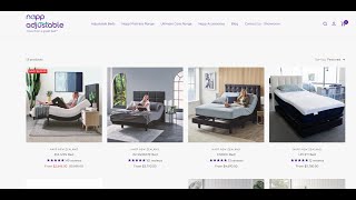 All five Adjustable Beds in Napp Range 2025