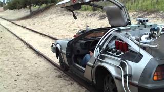 Delorean on Train Tracks...