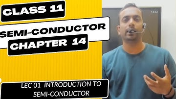 class 11th Physics chapter 14  Semiconductor  | Maharashtra Board | Lecture 1 |  Notes in pdf form