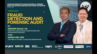 Advanced Insights in Fraud Detection & Forensic Audit