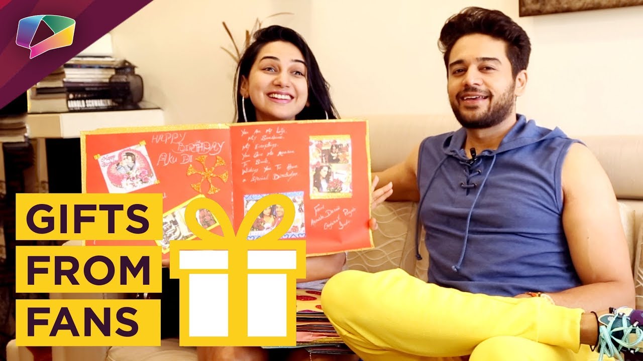 Gaurav Khanna And Akanksha Chamola Receive Gifts From Their Fans | Exclusive