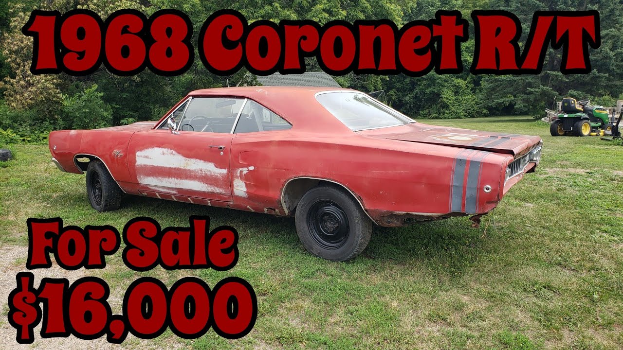 1968 R/T For Sale. Farmington MN, 16,000 mopar dodge 