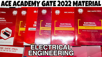 ACE Academy GATE  2022 Material Unboxing | Deep Learn Course | Electrical Engineering | GATE 2022