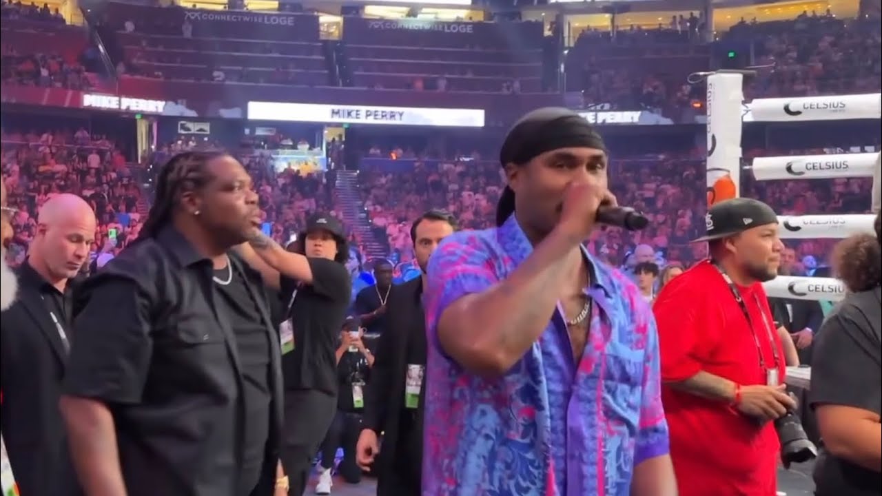 Bone Thugs-N-Harmony Performing New Song At Jake Paul vs Mike Perry Fight