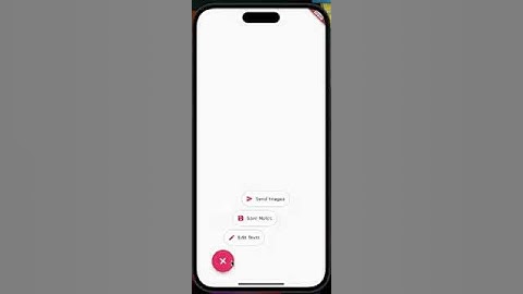 A customizable floating action button menu that will pop up fabs with special animation