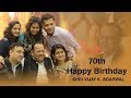 70th Happy Birthday Vijay Kumar Agarwal | HDRI STUDIO