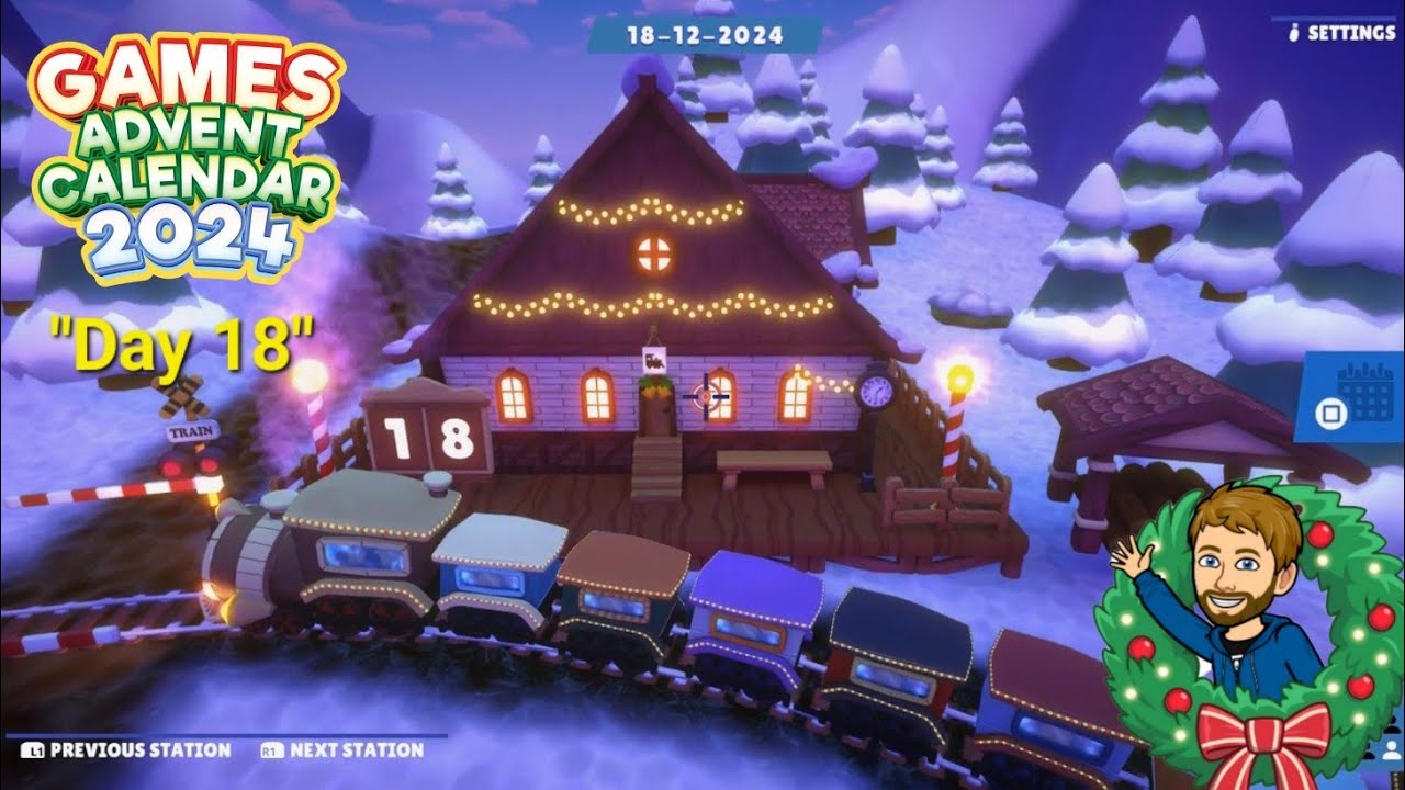 "Day 18" Games Advent Calendar 2024 PS5 Playthrough