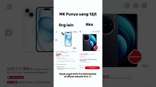 Masih anget X100 Pro Refurbished di official website Vivo 🔥 #smartphone #gadget #vivox100pro