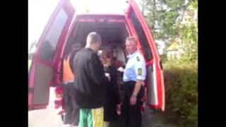 Politiet Henter Muskelhund Politiet Henter Muskelhund