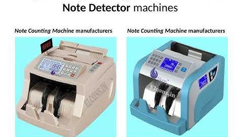 Best Note Counting Machines in Delhi, India