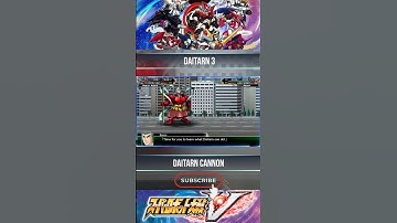 SRW V - Daitarn 3 - Daitarn Cannon #superrobotwars #tsengplay  #game