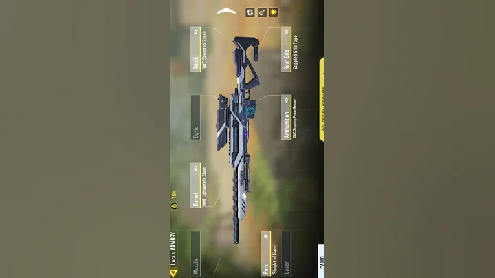 #codm #codmobile #callofduty #shorts  Best locus Attachments cod mobile , Best locus gunsmith