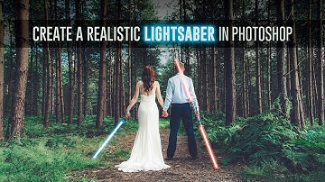 Create a Realistic Lightsaber - PHOTOSHOP TUTORIAL