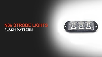 N3s Surface Mounts Lights Flash Pattern | UnitSignal