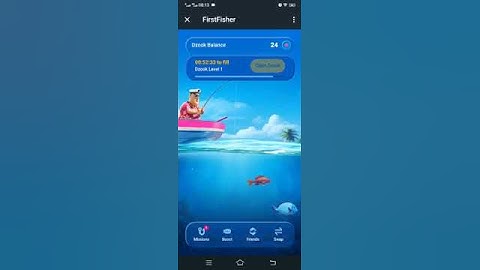 FirstFisher in Telegram #firstfisher #bahamut #web3game #fastex #fasttoken #dzook