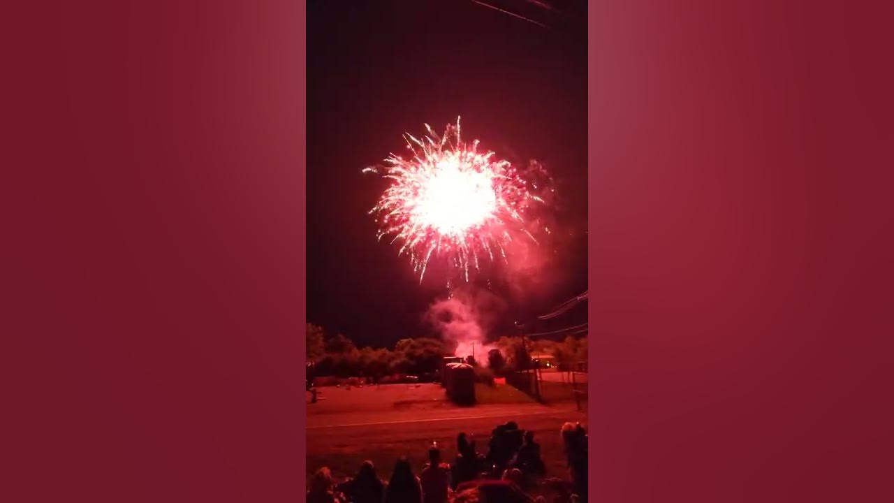 Chief Wills Day Fireworks 2022, Middleton Massachusetts. YouTube