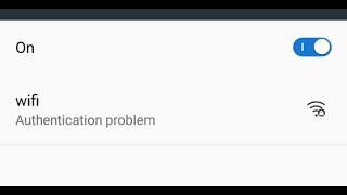 Fix Authentication Problem/Authentication Error Occurred in Android|Tablet