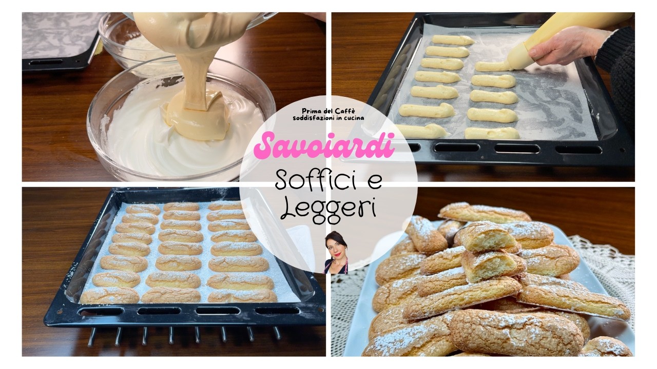SAVOIARDI fatti in casa | Più facili di quanto pensi