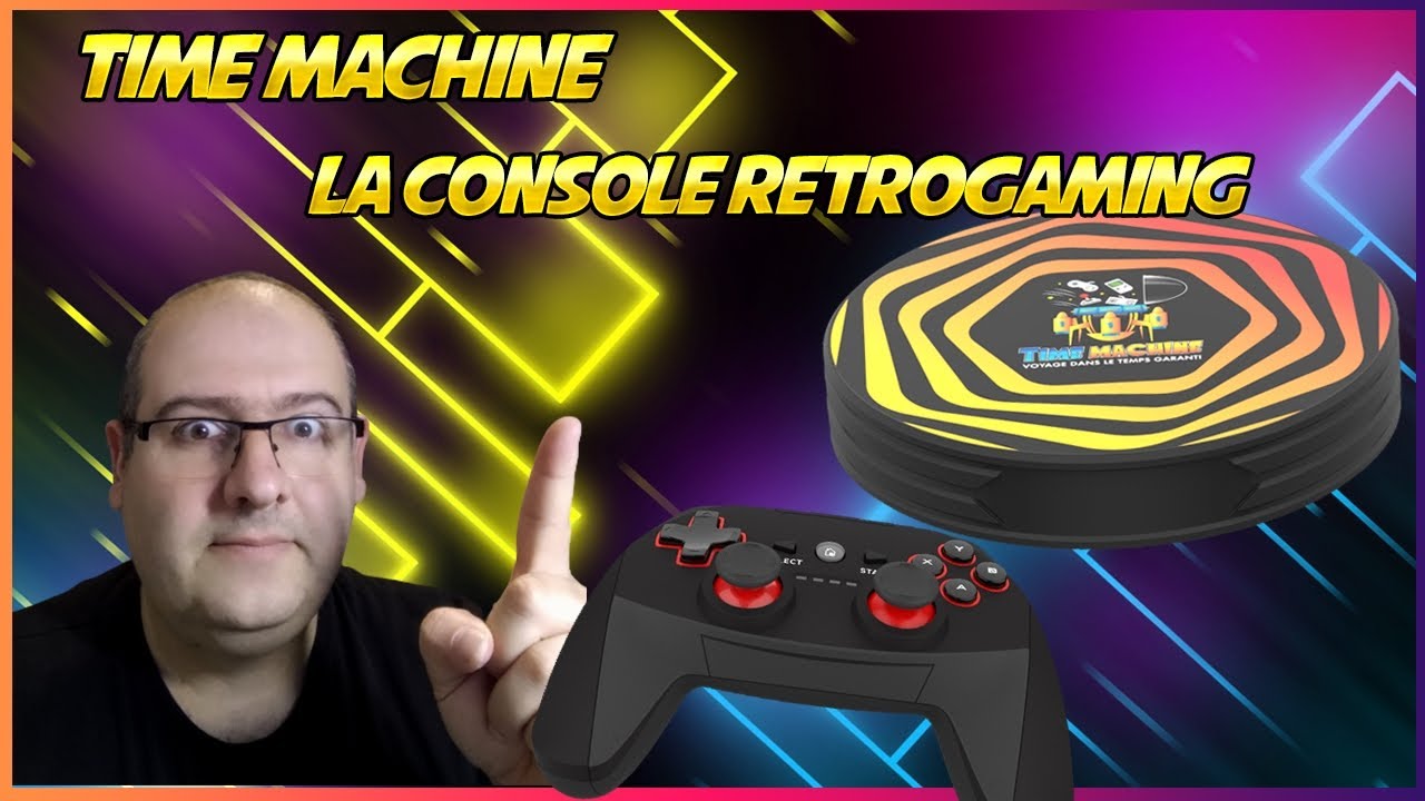 Time machine la console rétrogaming 10000 jeux emuelec 