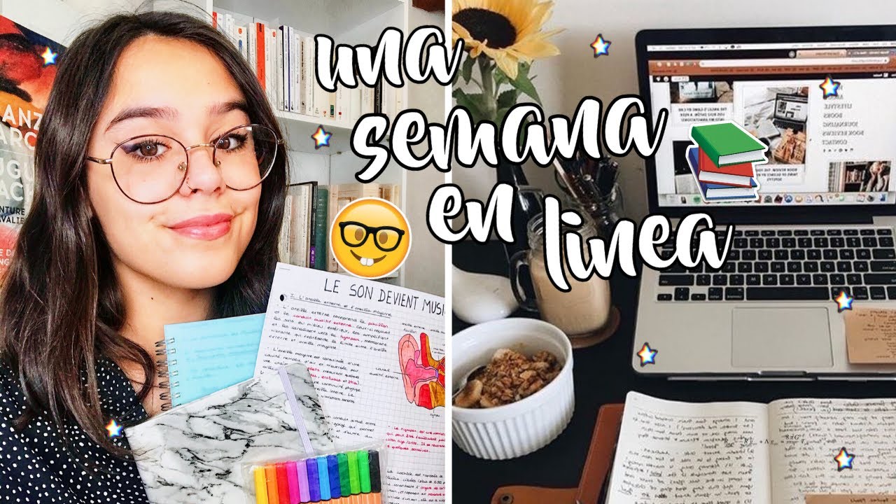 UNA SEMANA DE CLASES EN LINEAS CONMIGO + consejos y organización