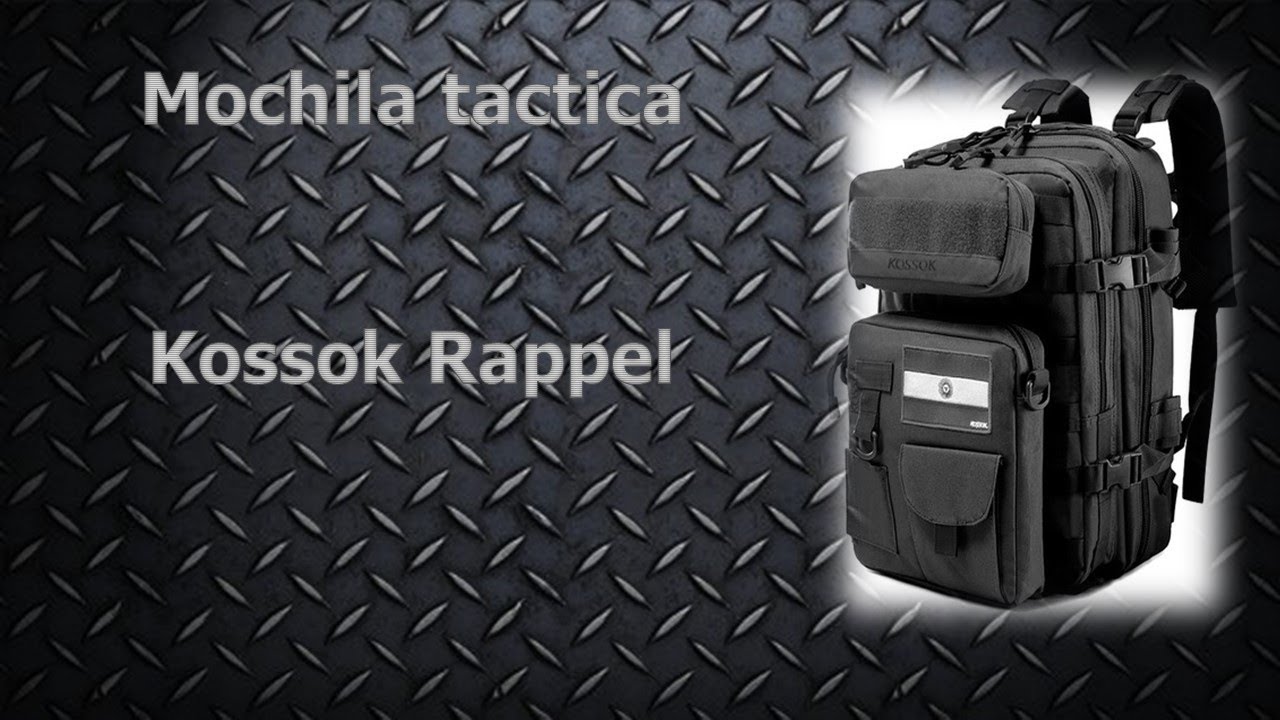 Mochila Kossok Rappel 38L. - YouTube
