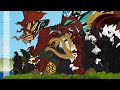 MONSTERS SIZE COMPARISON 4 | VENOMZILLA, SHIN SPACE GODZILLA, SHINDESTOROZILLA | PANDY Animation 37