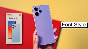 Redmi 12 Font Style Change | Redmi 12 5g Font Style Kaise Change Kare