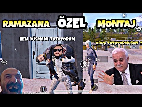 RAMAZANA ÖZEL MONTAJ 😱 GÜLMEMEK İMKANSIZ - PUBG MOBİLE KOMİK MONTAJ