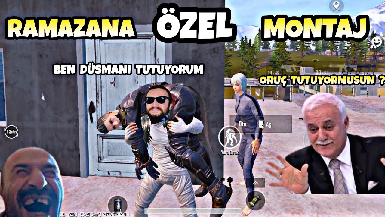 RAMAZANA ÖZEL MONTAJ 😱 GÜLMEMEK İMKANSIZ – PUBG MOBİLE KOMİK MONTAJ