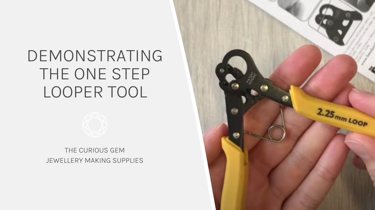 looper tool, 2.25mm, 2.25mm looper tool, beading chain, how to