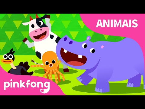 Ação Animal | Canções de Animais | Pinkfong Canções para Crianças